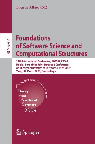 Foundations of Software Science and Computational Structures: 12th International Conference, FOSSACS 2009, Held as Part of the Joint European Conferen