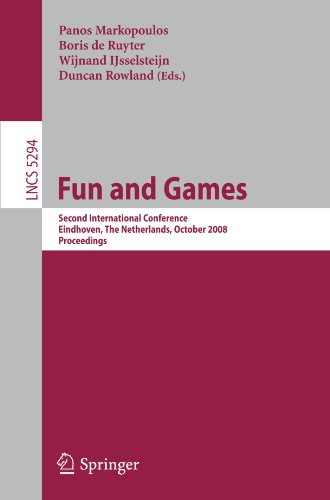 Fun and Games: Second International Conference, Eindhoven, The Netherlands, October 20-21, 2008. Proceedings