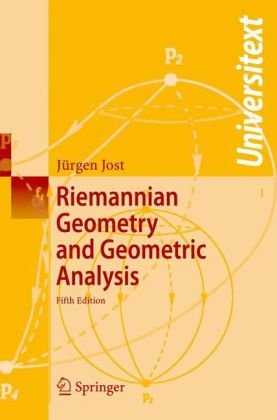 Riemannian geometry and geometric analysis (5th Edition)