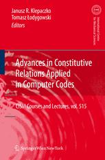 Advances in Constitutive Relations Applied in Computer Codes