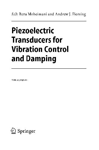 Piezoelectric Transducers for Vibration Control & Damping