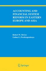 Accounting and Financial Systems Reform in Eastern Europe and Asia
