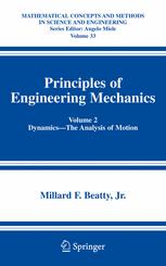 Principles of Engineering Mechanics: Volume 2 Dynamics—The Analysis of Motion