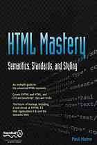 HTML Mastery : semantics, standards and stylingq