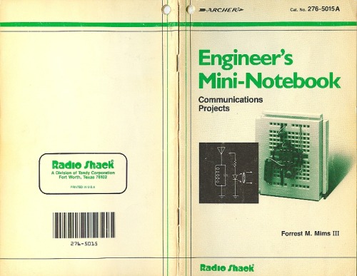 Engineers Mini Notebook: Communications Projects (Radio Shack cat. No. 276-5015 A)