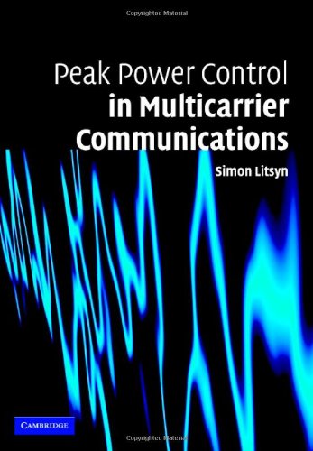Peak Power Control in Multicarrier Communications