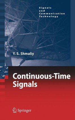 Continuous-Time Signals (Signals and Communication Technology)