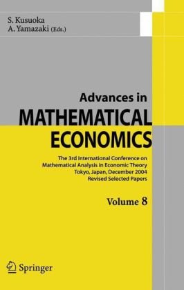 Advances in mathematical economics, Volume 8