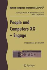 People and Computers XX — Engage: Proceedings of HCI 2006