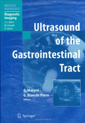 Ultrasound of the Gastrointestinal Tract (Medical Radiology   Diagnostic Imaging)