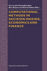 Computational Methods in Decision-Making, Economics and Finance