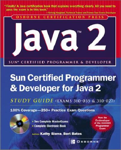 Java Certified Programmer Developer for Java2 310-035 310-027 Osborne