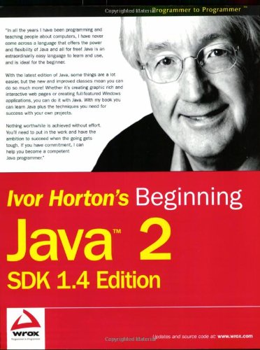Beginning Java 2 SDK 1.4 edition
