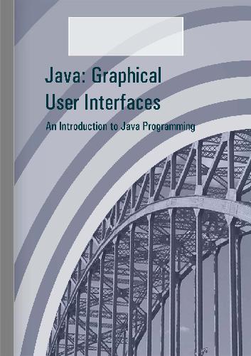 Java: Graphical User Interfaces