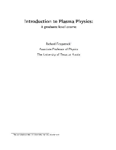 Introduction to Plasmaphysics 001