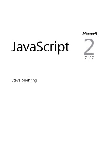 JavaScript Step by Step 2nd Edition
