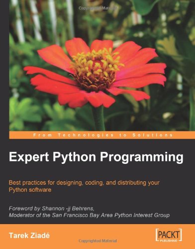 Expert Python programming learn best practices to designing, coding, and distributing your Python software