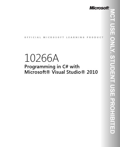 Programming In C With Visual Stdio 2010 Lab Manual