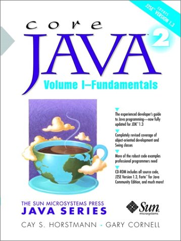Core Java 2, Volume 1: Fundamentals (5th Edition) (The Sun Microsystems Press Java Series)