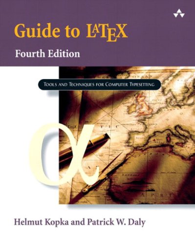 A Guide to LaTeX: Tools and Technologies for Computer Typesetting