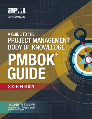 PMI Project Management Body of Knowledge PMBoK