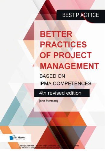 Better Practices of Project Management Based on IPMA Competences - ICB Version 4