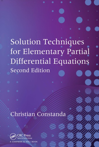 Solution techniques for elementary partial differential equations