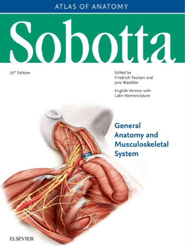 Sobotta Atlas of Anatomy General Anatomy and Musculoskeletal System