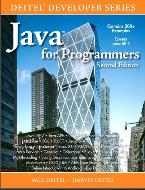 Deitel Developer Series Java For Programmers 2nd Ed 2012 (زبان اصلی)