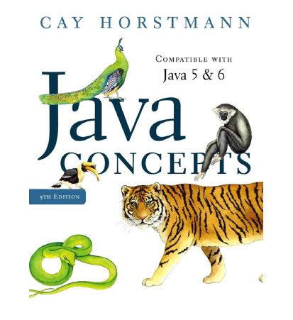 Wiley Java Concepts for Java 5 and 6 5th Ed (زبان اصلی)