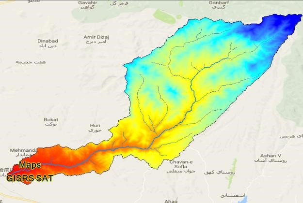 نقشه های GIS حوزه آبخیز قلعه چای عجبشیر استان آذربایجان شرقی