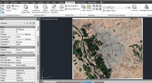 دانلود تصویر ماهواره ای با قدرت تفکیک بالا شهر شاهین دژ(UTM)