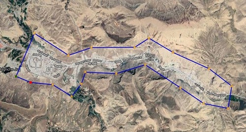 دانلود تصویر ماهواره ای با قدرت تفکیک بالا شهر  ماکو (UTM)