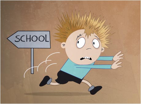 گزارش تخصصی / بررسی علل فرار کودکان از مدرسه به صورت ورد