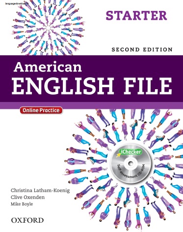 مشخصات و قیمت و خرید و دانلود کتاب آموزش زبان انگلیسی  سطح starter   سه کتاب دانش آموز و تمرین و  معلم  starter  American English File  pdf 