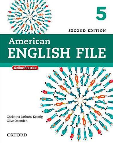 مشخصات و قیمت و خرید و دانلود کتاب آموزش زبان انگلیسی شامل 2 کتاب دانش آموز و تمرین  5 American English File  سطح 5 اثر کریستینا لاثام pdf