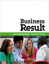 مشخصات و قیمت و خرید و دانلود کتاب زبان معلم  Business Result Pre Intermediate  Teachers Book  فایل پی دی اف pdf حجم 150 مگابایت