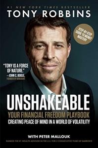 معرفی و قیمت و خرید و دانلود کتاب Unshakeable   Tony Robbins  استوار و سرسختی در زمین پول‌آفرینی  اثر آنتونی رابینز  زبان اصلی pdf