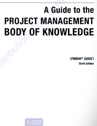 قیمت و خرید و دانلود کتاب Guide to the Project Management Body of Knowledge – 6th edition راهنمای پیکره دانش مدیریت پروژه pm bok6زبان اصلی 573صفحه pdf