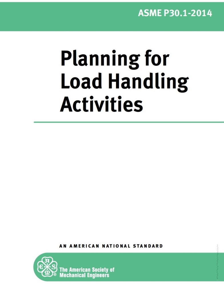 ASME P30.1:2014-Planning for Load Handling Activities