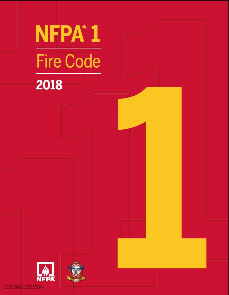 NFPA 1: Fire Code- 2018