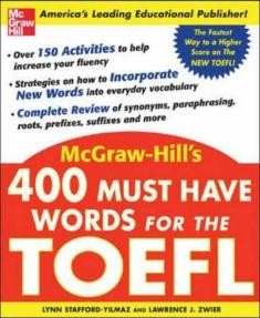کتاب 400Must Have Words for the TOEFL