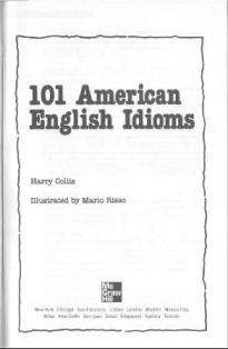 کتاب 101 اصطلاح انگلیسی 101American English Idioms به همراه فایل صوتی