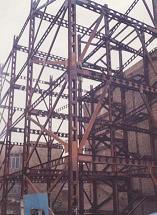 دانلود پروژه سازه فلزی سه طبقه رشته عمران