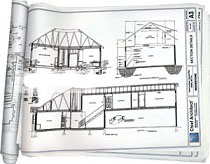 دانلود پروژه طراحی پلان معماری کتابخانه