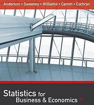 دانلود حل المسائل کتاب آمار برای اقتصاد و تجارت دیوید آندرسون David Anderson