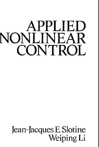 Applied Nonlinear Control_Slotine