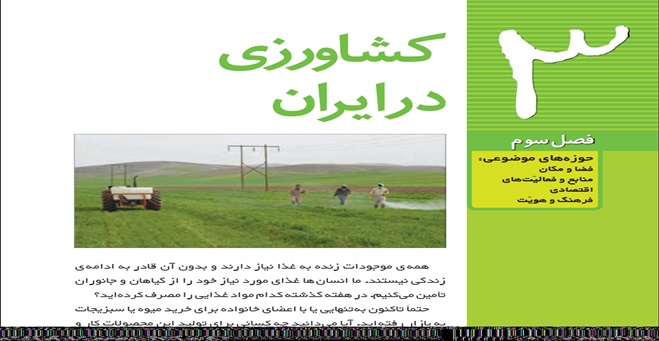 پاورپوینت درس سوم مطالعات اجتماعی ششم(کشاورزی در ایران)