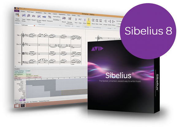 دانلود Avid Sibelius - نرم افزار ساخت نت موسیقی برای مک(جدیدترین نسخه)+لایسنس اصلی