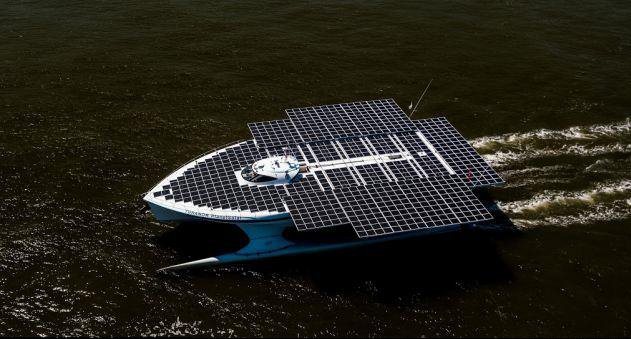 طراحی قایق خورشیدی در مقیاس مدل‎